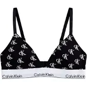Calvin Klein Lightly Lined Triangle Bralette Icon Cotton Modal