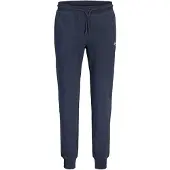 Jack & Jones Plus Byxa 'JPSTGORDON' marinblå / vit