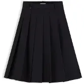 Tommy Hilfiger Metal Flag Pleated Skirt