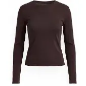 Topshop T-shirt 'EVERYDAY' mörkbrun