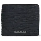 Tommy Hilfiger TH Business Leather Bifold Card And Coin Wallet