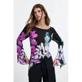 Desigual T-shirt 'M. C. Lacroix' blandade färger / svart