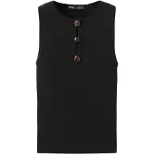 Mango Topp 'LAGARTA' svart