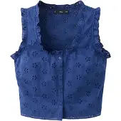 Mango Blus 'BROTUS' marinblå