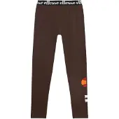 Ellesse Leggings 'Fabi 2' mörkbrun / orange / blodröd / vit