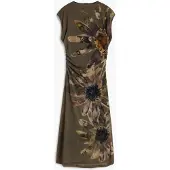 Desigual Klänning brun / rosa