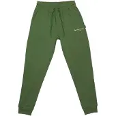 Aquascutum Herrmönstrade Slim Joggers (Militärgrön)