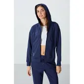Tommy Life Damhuva Zip Sweatshirt och Byxset