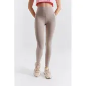 Tommy Life Högmidjade bomulls-elastan leggings