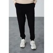 Tommy Life Herrarnas enfärgade fleecebyxor