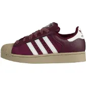 Adidas Originals Sneaker 'SUPERSTAR II J' bordeaux / vit