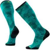 Smartwool Ski Zero Cushion Shale Print Otc Strumpor