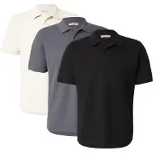 Jack & Jones T-shirt 'JJEAUSTIN' chamois / mörkgrå / svart