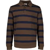 Lindbergh Sweatshirt marinblå / brun