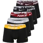 Nike Underwear Boxershorts gul / grå / röd / svart