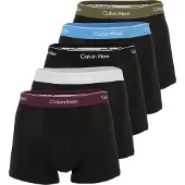Calvin Klein 5 Pack Relaxed Trunks Icon Cotton Stretch