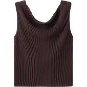 Mango Topp 'GEMMA' mörkbrun