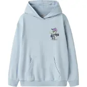 Name it Sweatshirt 'NKMLASSE' marinblå / ljusblå / ljuslila / vit