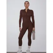 Estro Jumpsuit '6649' mörkbrun