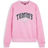 Tommy Hilfiger Tommy Jeans Varsity Logo Relaxed Terry Sweatshirt