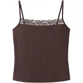 Mango Topp 'BLONDI' brun