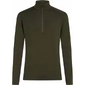 Icebreaker - Underställ - M Merino 260 Oasis LS Half Zip Dk Loden för UnisexUll - Storlek L - Grön