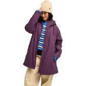 Roxy - Jackor dam - Rain Road Polar Zip Jacket Blackberry Wine för Unisex - Storlek XS - Bordeaux