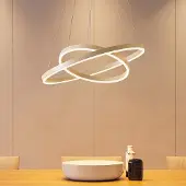 Arcchio Taklampa , Albiona, dimbara, Beige, Vardagsrum, Metall, Modern