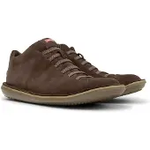 Camper för män. 36678-090 Bruna Beetle-sneakers i läder (42), Hud, Karta, Nyckelband, Casual