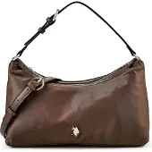 U.S. POLO ASSN. Axelremsväska 'HOUSTON' brun