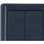 Shelly BLU Wall Switch 4 ZB DK - Charcoal Gray
