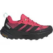 Adidas - Vandringsskor dam - Terrex Free Hiker 3 Low GTX W Pure Turbo för Unisex - Storlek 7 UK - Rosa