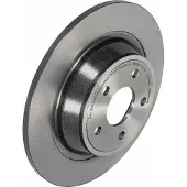 Brembo Bromsskiva 08N25721 bak, full, 1 Stycke
