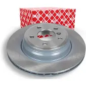 FEBI BILSTEIN Bromsskiva 43907 bak, ventilerad, 1 Stycke