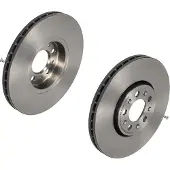 Brembo Bromsskiva 9701021 fram, ventilerad, höggradigt förkolnad, 1 Stycke