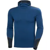Helly Hansen Lifa Merino Midweight Hoodie, Herr, Blå