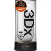 Tenga 3Dx Zen - 3D-mönstrad masturbator (vit)