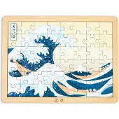 Hape Hokusai Great Wave Pussel 49 Bitar