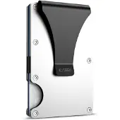 Tech-Protect Thorn RFID-korthållare/plånbok - stål-silver