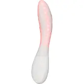 LELO Mona Spectra - smart G-punktsvibrator med LED-ljus (vit)