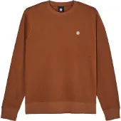 Element - Sweatshirts - Icon Embroidery Crew Sepia för UnisexBomull - Storlek L - Brun