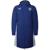 Castore Herr Rangers FC Vadderad Jacka (Blå/Grå)