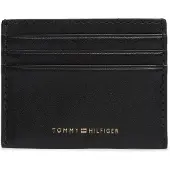 Tommy Hilfiger Casual Leather Metallic Logo Card Holder