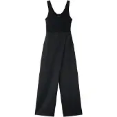 Mango Jumpsuit 'JAY' svart