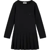 Tommy Hilfiger Long Sleeve Fit And Flare Dress