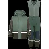 Didriksons Kids' Boardman Set 12 Dark Moss