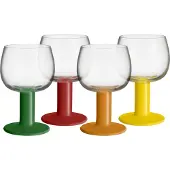 Kosta Boda Fars Glas 4-pack 40 cl Multi