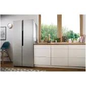 Gorenje NRS8182KX - Kylskåp/frys - sida vid sida - bredd: 83.2 cm - djup: 62.3 cm - höjd: 177.7 cm - 441 liter - Klass E