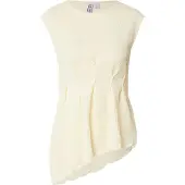Pieces Topp 'PCMALIE' pastellgul