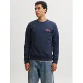 Jack & Jones Sweatshirt 'JJRush' marinblå